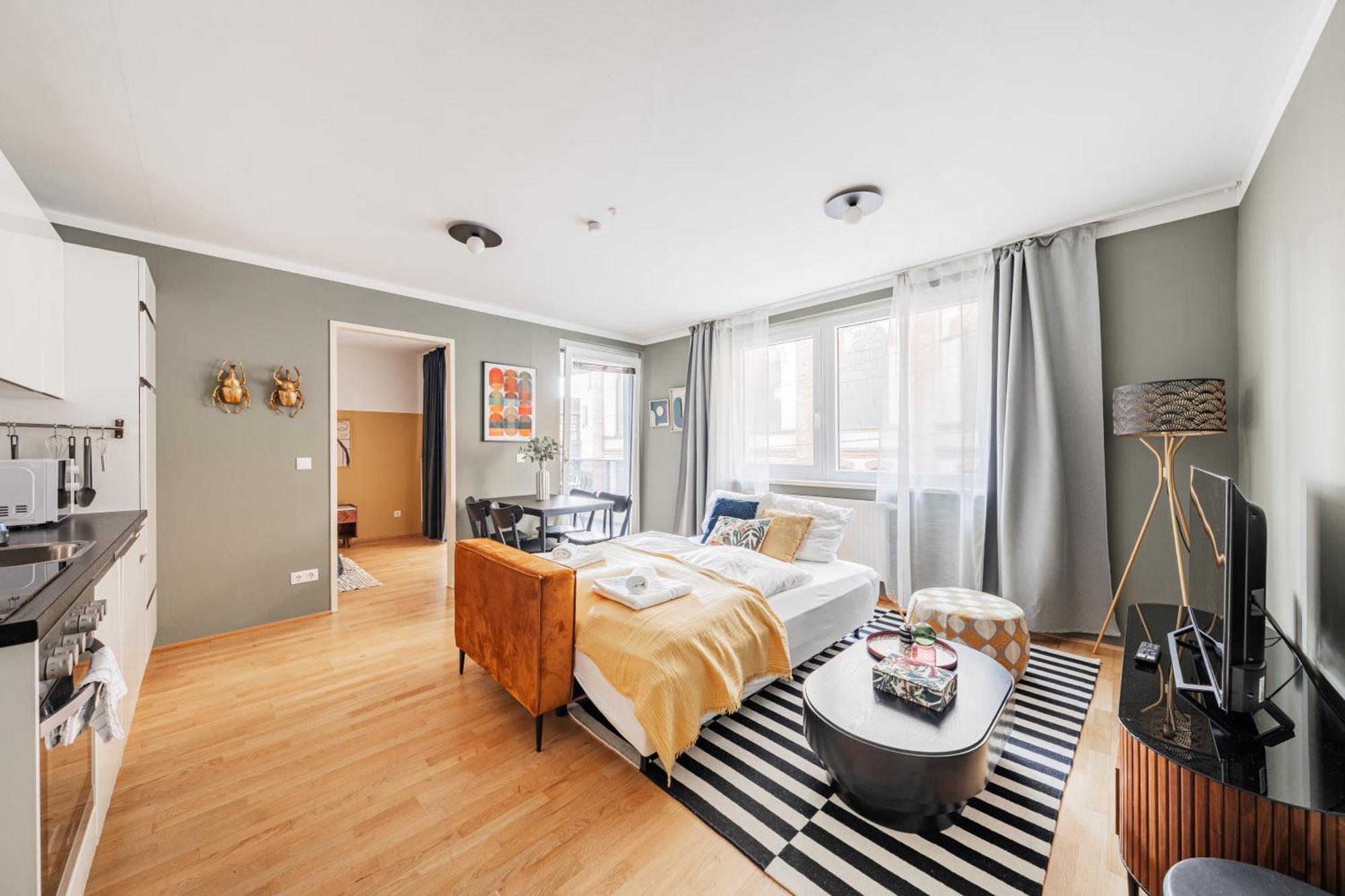 Modern Living Vienna, 15 Min To Center Apartmán